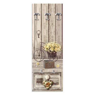 Portapane, Contenitore per Cibo Secco da decorare in legno WHITE 30x40x20  cm Vorrei Shop - Italian Design