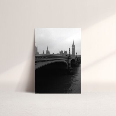 Cartolina fotografica A5 London Bridge