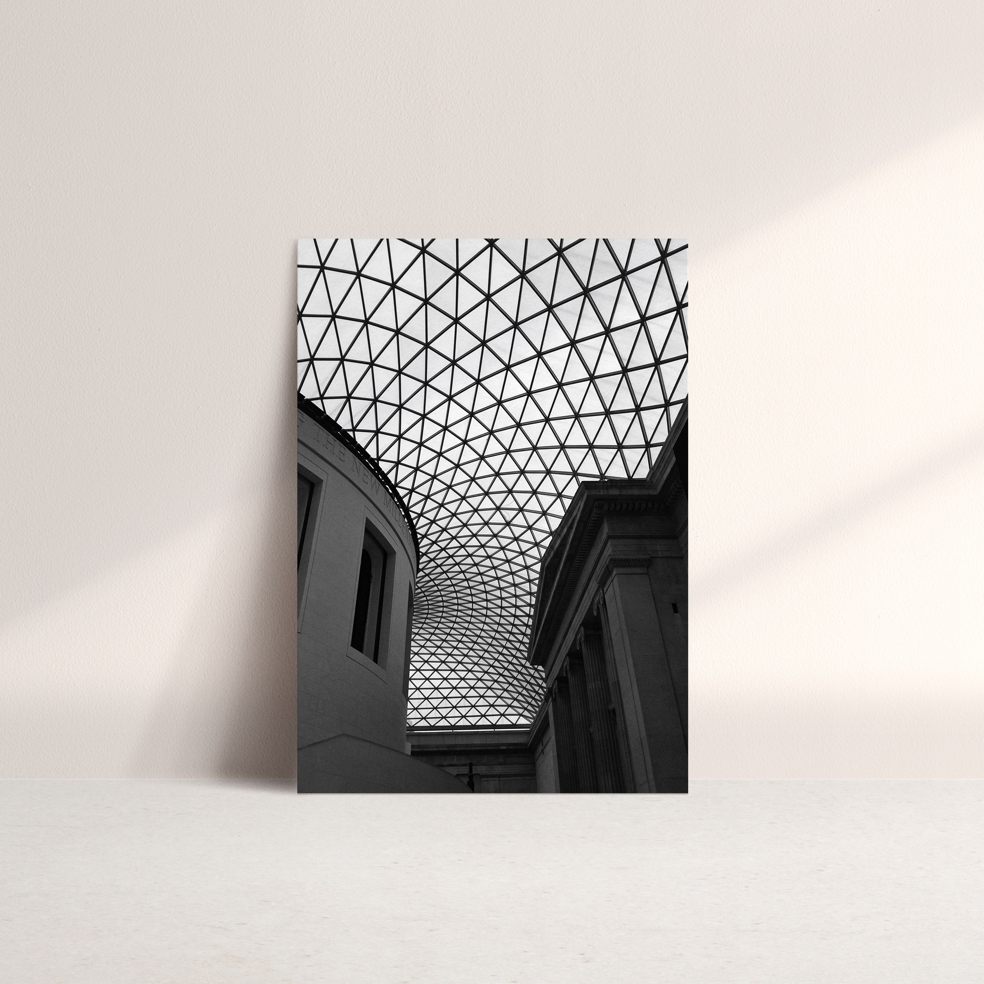 Carte photo A5 British Museum à Londres