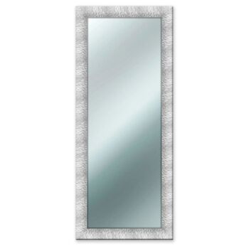 Miroir mural MIRROR PRINCE 64x154 cm Blanc et Argent 1