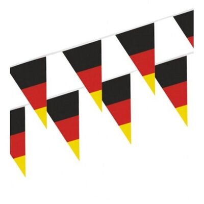 Poliester lineas bandera Alemania 6,5M