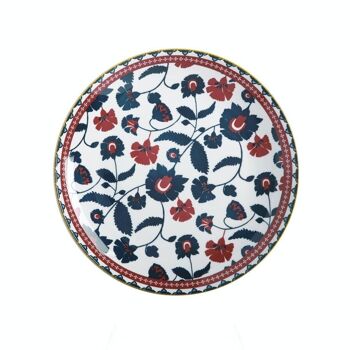 RHAPSODY Assiette plate brique ronde 27cm 1