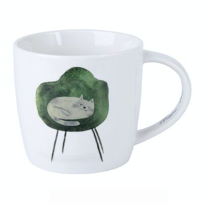 FELINE Mug cat armchair 40cl