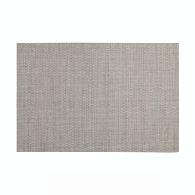 REVERSO Placemat taupe hatching 45x30cm