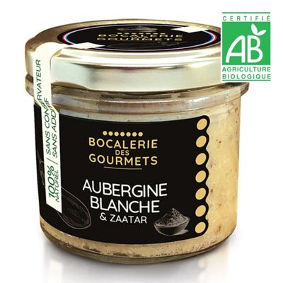 Pflanzlicher Brotaufstrich Weiße Aubergine & Zaatar - Bio