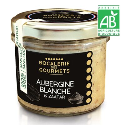 Tartinable de légume Aubergine blanche & zaatar - Bio