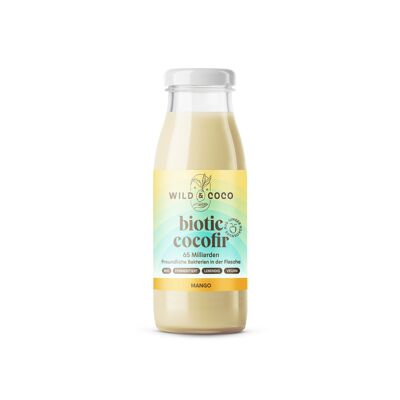Alternative au Kéfir, Biotic Cocofir Mangue 250 ml