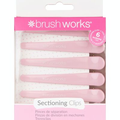 Brushworks Sectioning Clips (Pack of 6)