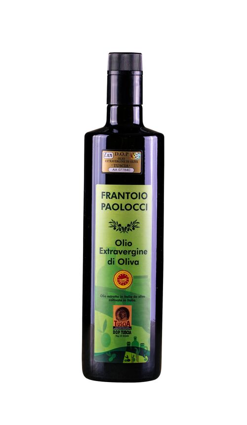 Olio Extravergine  d'oliva DOP TUSCIA Bottiglia 0,75 litri (750 ml)