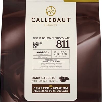 Callebaut n°811 chocolat noir - 2,5 kg
