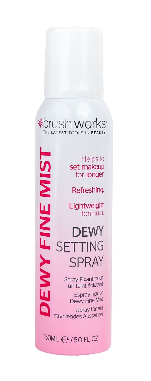 Brushworks Dewy Fine Mist Setting Spray 150ml