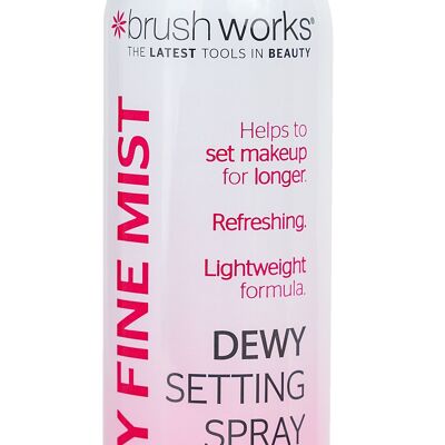 Brushworks Dewy Fine Mist Fijador Spray 150ml