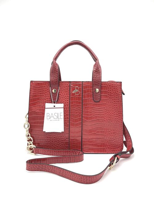 Brand Basile, eco leather handbag, for women, art. BA11913.392