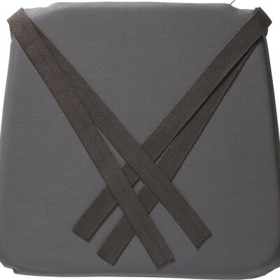 Monaco chair seat | Leather look | vegan leather | 41x43x4cm