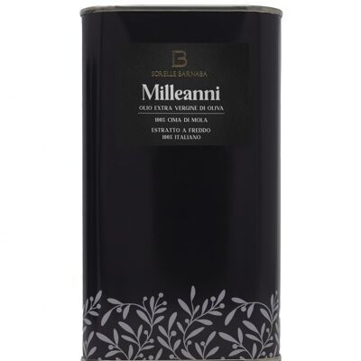 Olio extra vergine di oliva “Milleanni”-100% Cima di Mola 1L