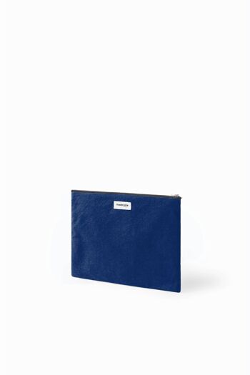 Barbette Medium la pochette - Coton recyclé Bleu Nuit 2