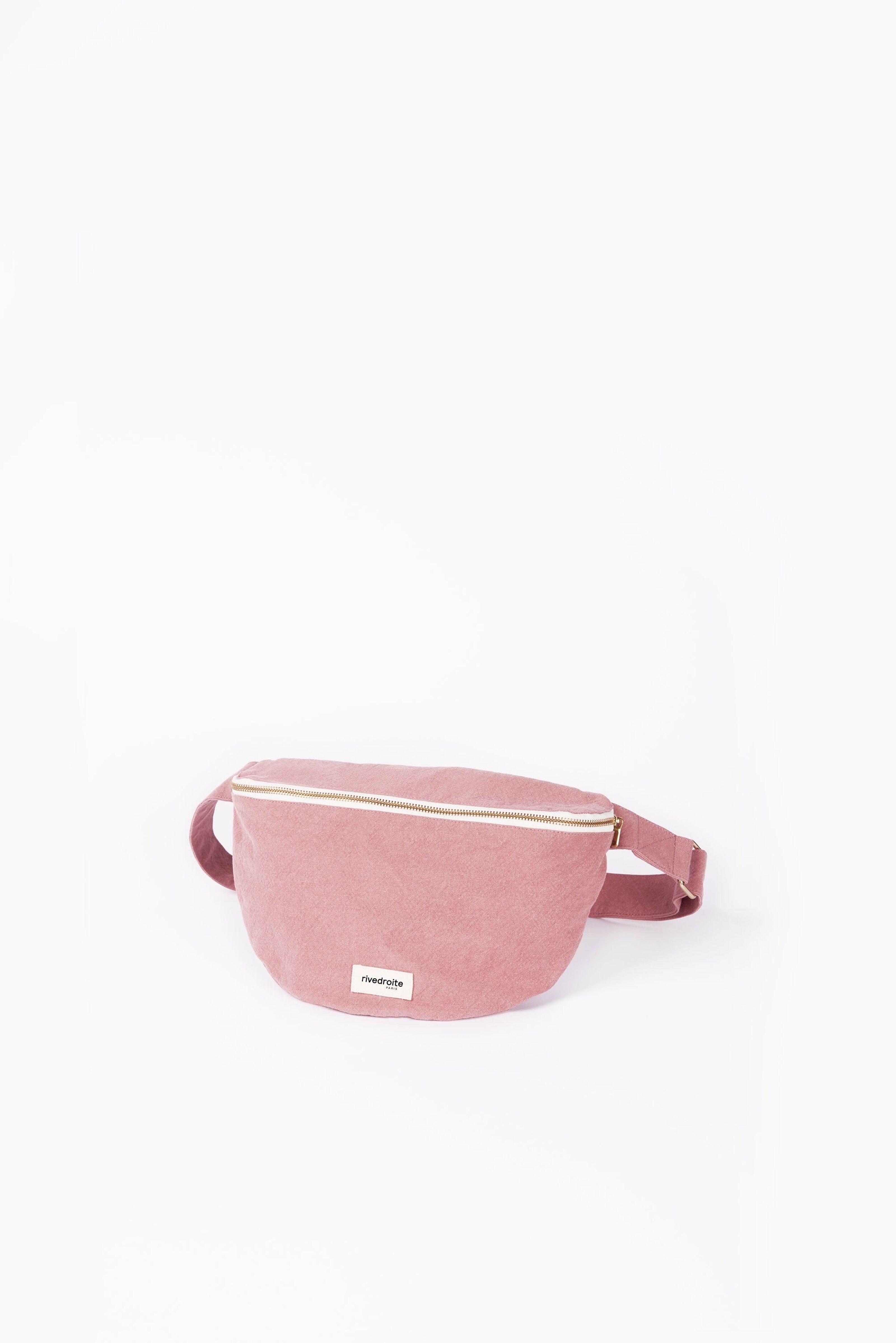 Alma the maternity toiletry bag - Recycled cotton Mustard – Rivedroite Paris