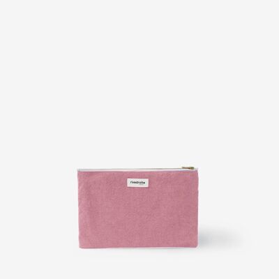 Barbette Medium la pochette - Coton recyclé bois de rose