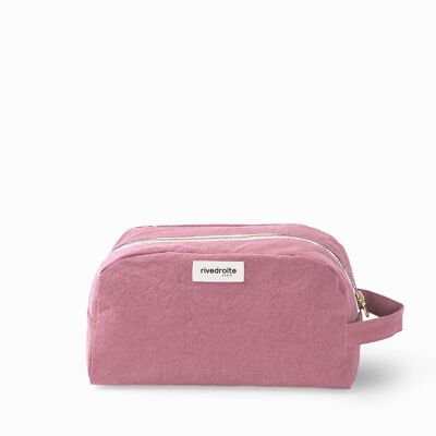 Hermel la trousse de toilette - Coton recyclé bois de rose