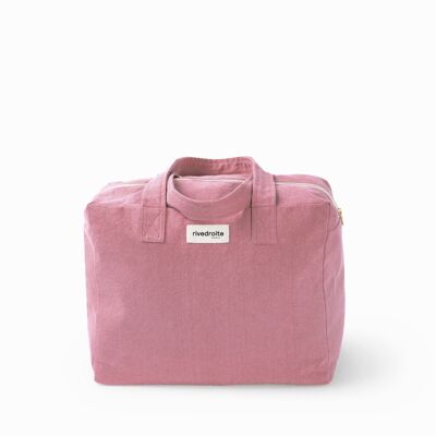 Célestins le sac 24 heures - Coton recyclé Bois de Rose