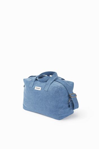 Sauval le city bag - Denim clair upcyclé 3