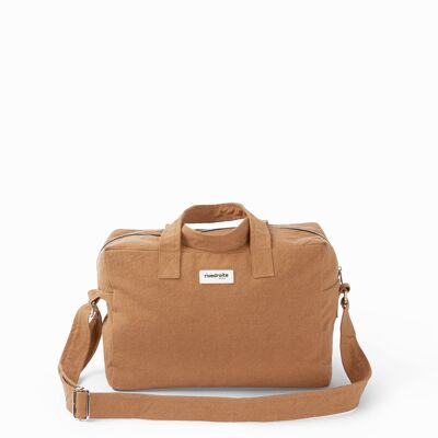 Sauval le city bag - Coton recyclé camel