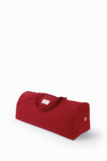 Le sac de yoga en collaboration avec Lili Barbery - Coton recyclé Rouge Vibrant 2
