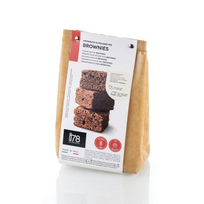 SIN GLUTEN - Mezcla en Polvo para BROWNIES - 200g