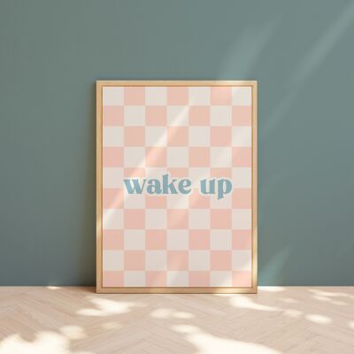 Wake up poster