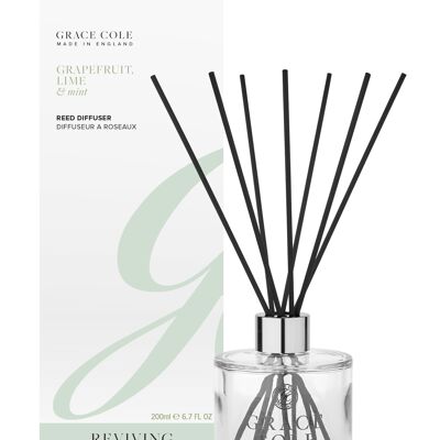 Grace Cole Grapefruit Lime & Mint 200ml Diffuser