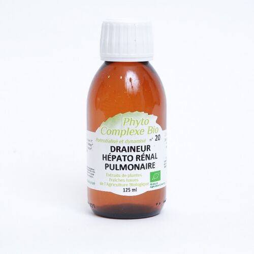 Draineur hépato-rénal-pulmonaire - Phyto Complexe BIO