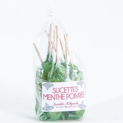 Sucettes Miel-Menthe Poivrée