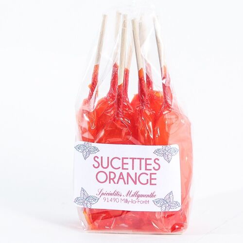 Sucettes Miel-Orange