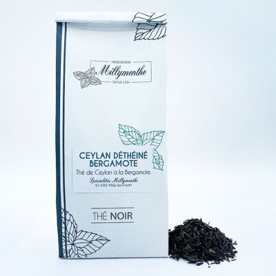 Ceylon Bergamotte entkoffeinierter Schwarztee