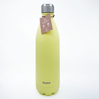 Insulated stainless steel bottle Frosted lemon