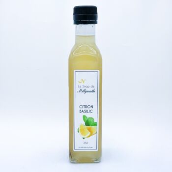 Sirop de Citron-basilic