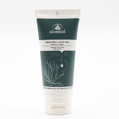 Organic Aloe Vera foot cream