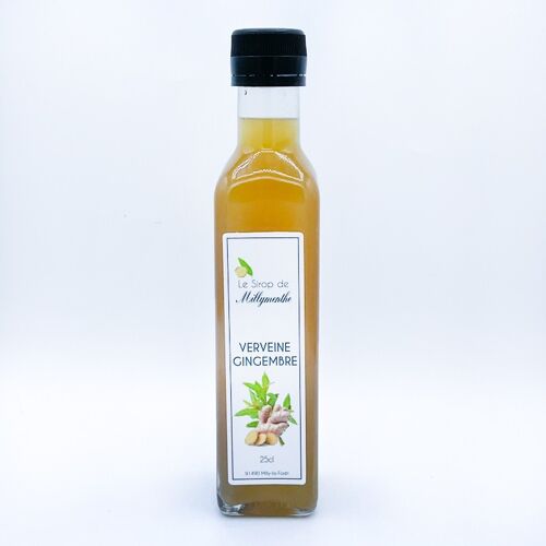 Sirop Verveine-Gingembre