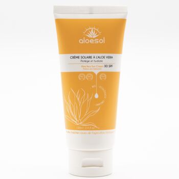 Crème Solaire à l'Aloe Vera BIO 30 SPF