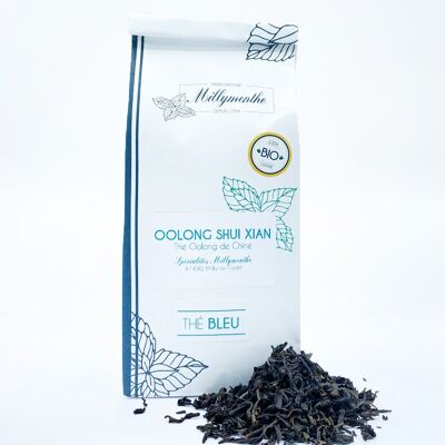 Organic Oolong Shui Xian blue tea