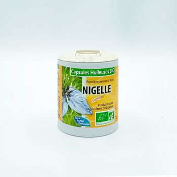 Capsules huileuses de Nigelle BIO