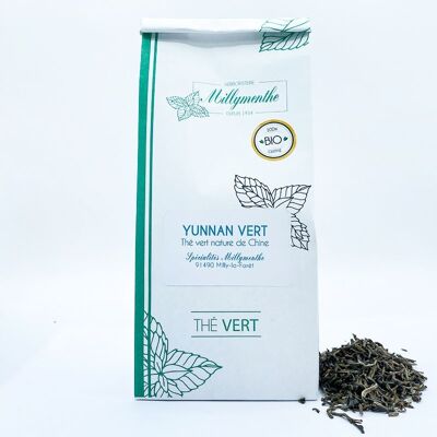 Organic Yunnan green tea