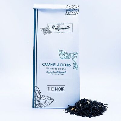 Black tea Caramel & flowers