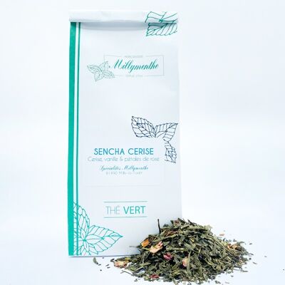 Tè verde Sencha alla ciliegia