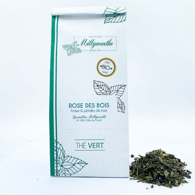 Tè verde Rose des Bois biologico