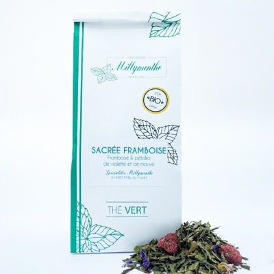 Organic Sacred Raspberry Green Tea
