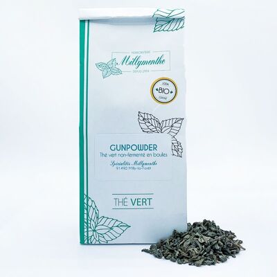 Organic Gunpowder green tea