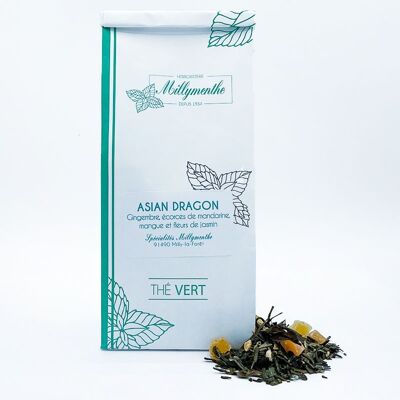 Tè verde drago asiatico