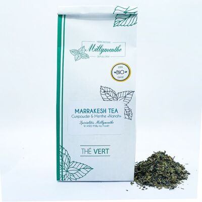Grüner Tee aus Bio-Marrakesch-Tee