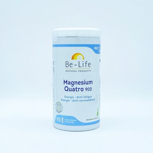 Magnésium quatro - 90 gélules